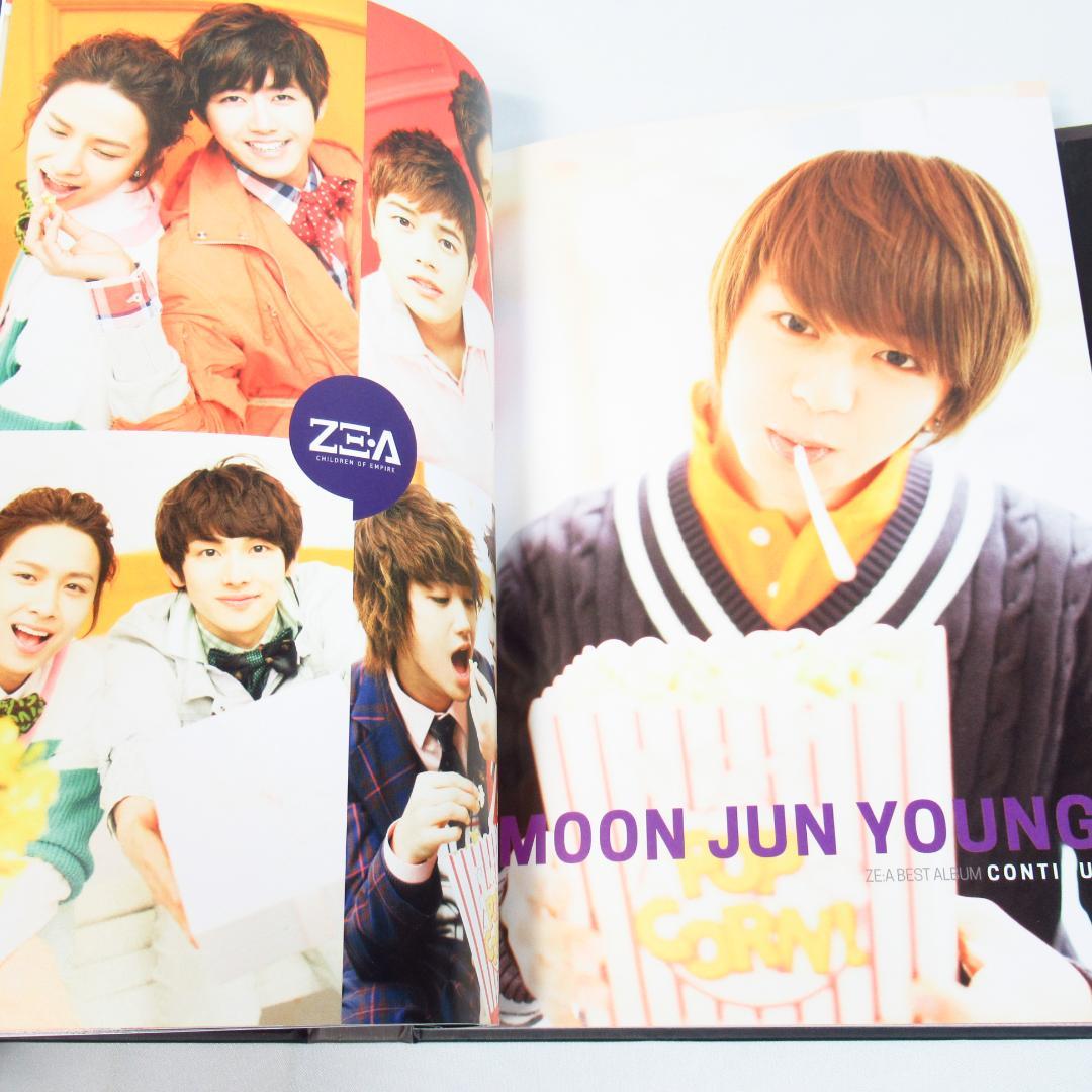 ZE:A ゼア CONTINUE 【韓国盤 CD2枚組】ベストアルバム