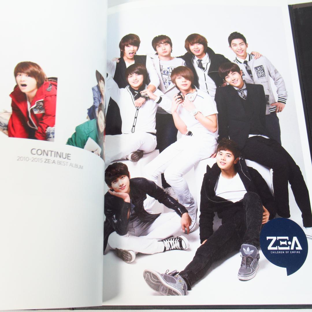 ZE:A ゼア CONTINUE 【韓国盤 CD2枚組】ベストアルバム