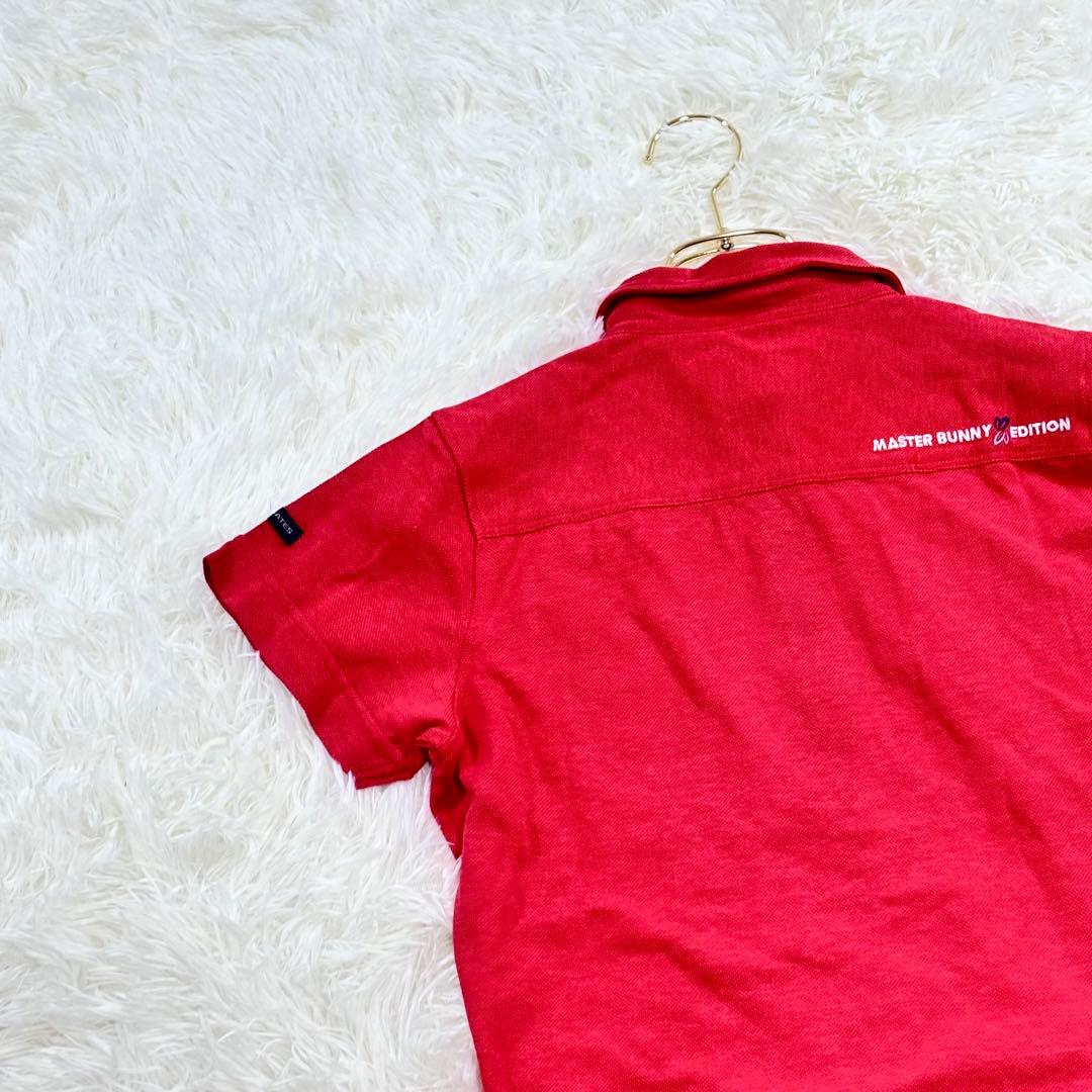 極美品✨マスターバニーエディション パーリーゲイツ ゴルフ 刺繍ロゴ ポロシャツ