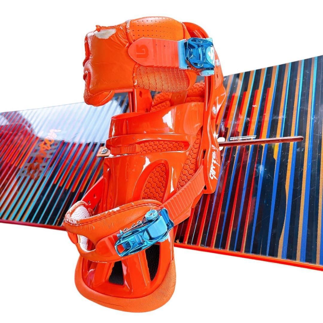 BURTON スノーボード ビンディング clash 155 カーテル