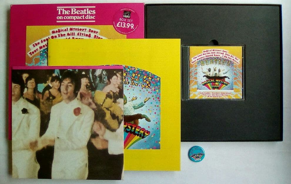 【入手不能】'87 CDBOX ビートルズ マジカル ミステリー ツアー【限定】