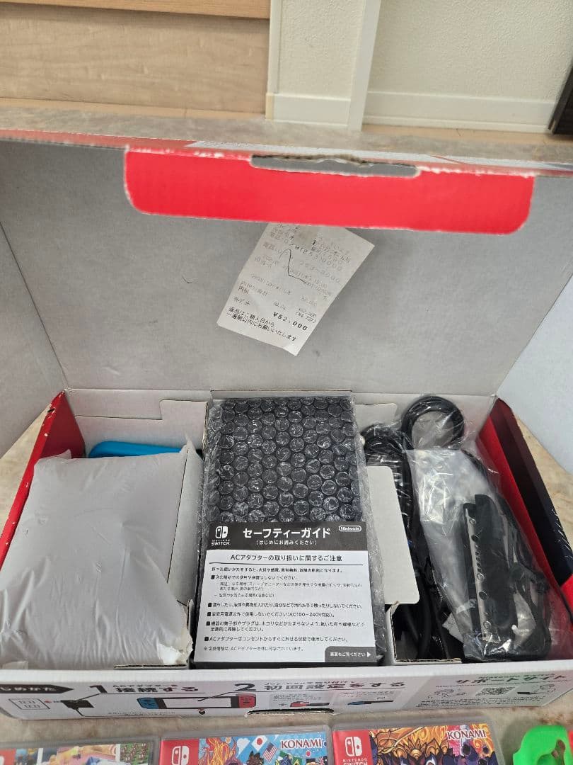 Nintend Switch本体 欠品無しソフト付き