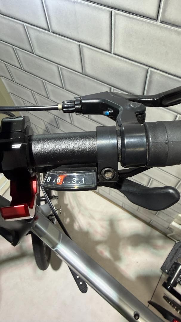 Tern Verge N8 サテンライトシルバ― 折りたたみ 20in 2024