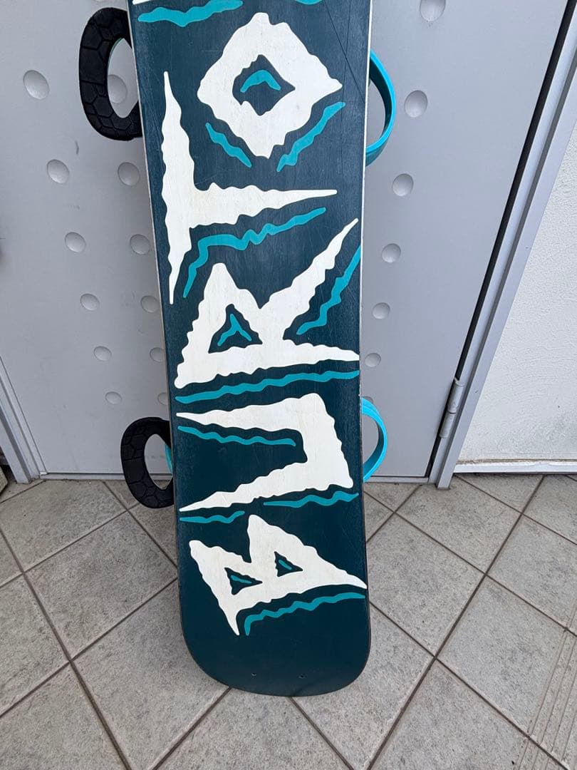 ★バードンBURTON 115 キッズスノーボードビンディング付★