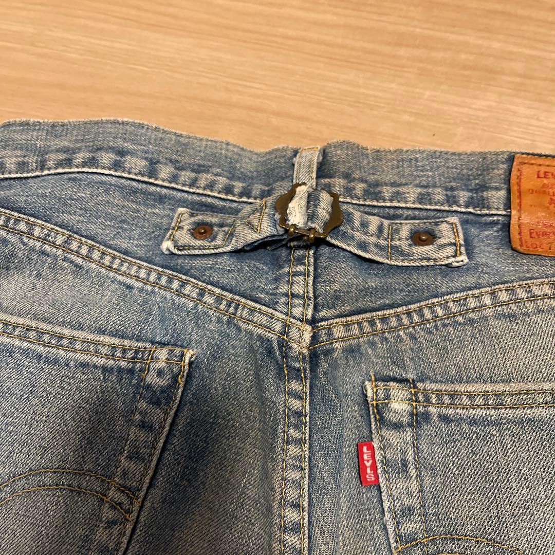 雰囲気抜群 LEVI'S 702 XX 復刻 赤耳 ユーズド W33 x L36