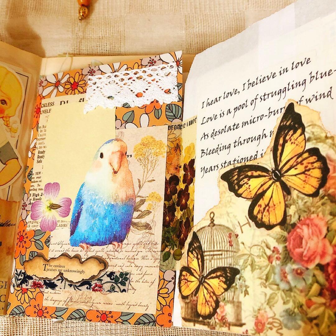 ジャンクジャーナル雑記帳 箱付き おすそ分けファイル junkjournal