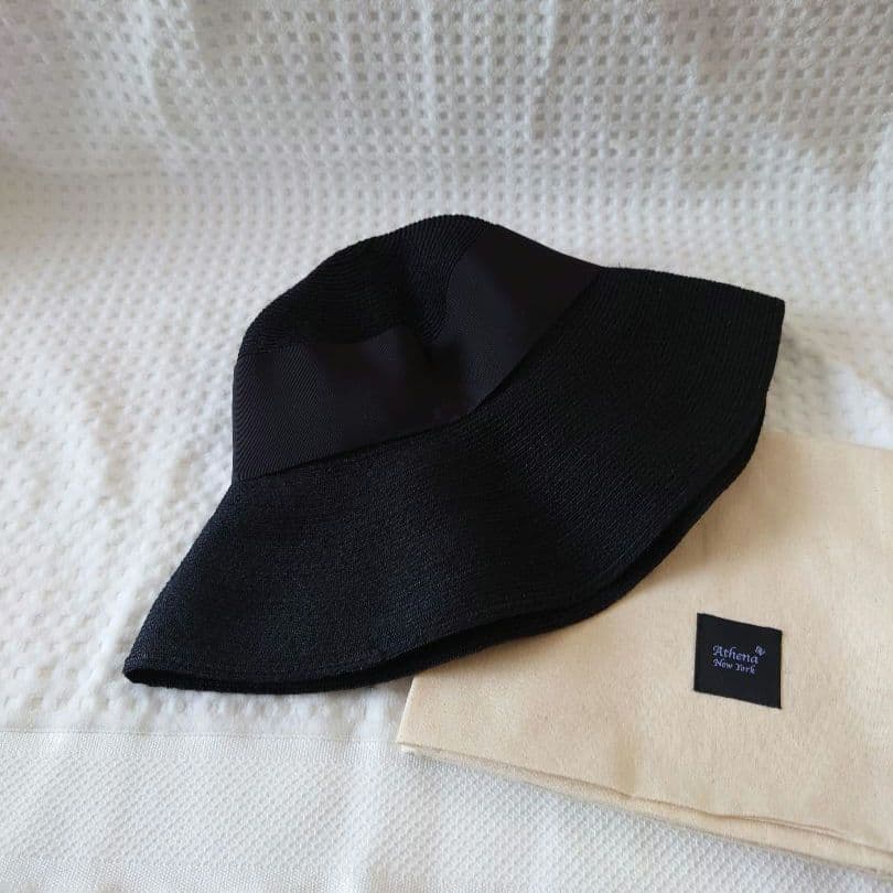 Athena New York 帽子 リサコ ブラック