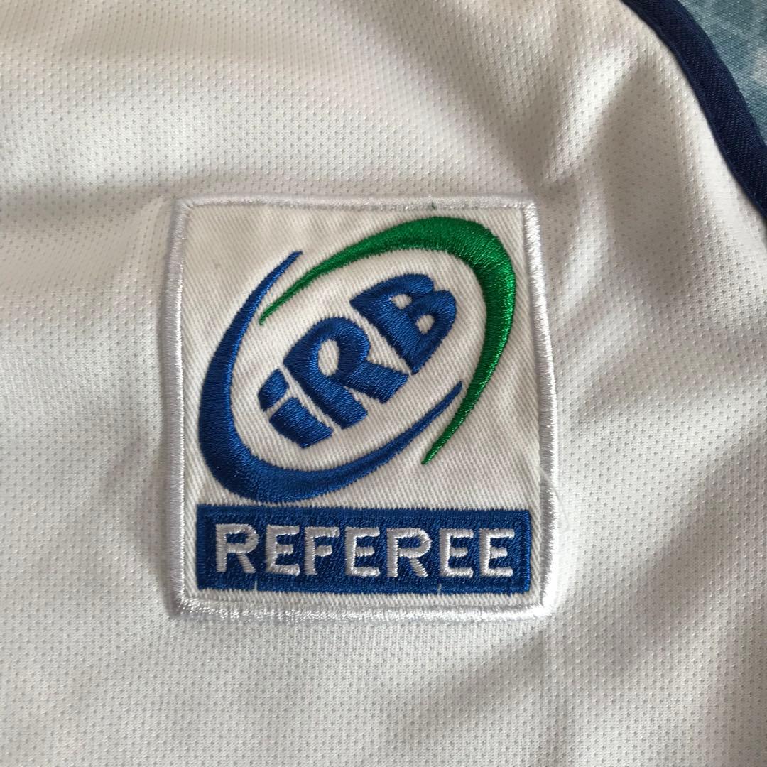 ラグビー レフリー ジャージ　白