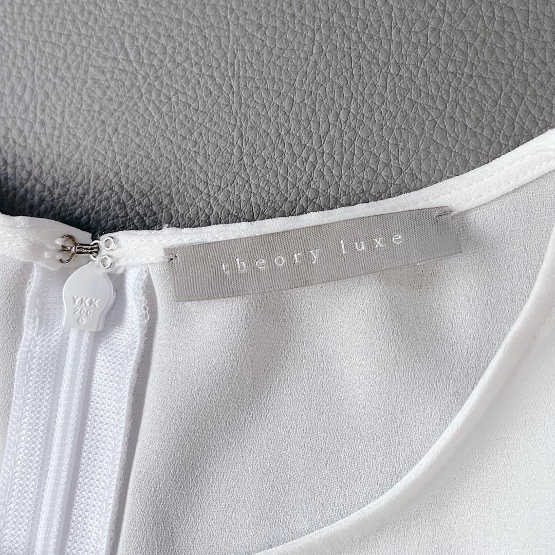 美品✨Theory luxe 近年　ブラウス とろみ M 洗える