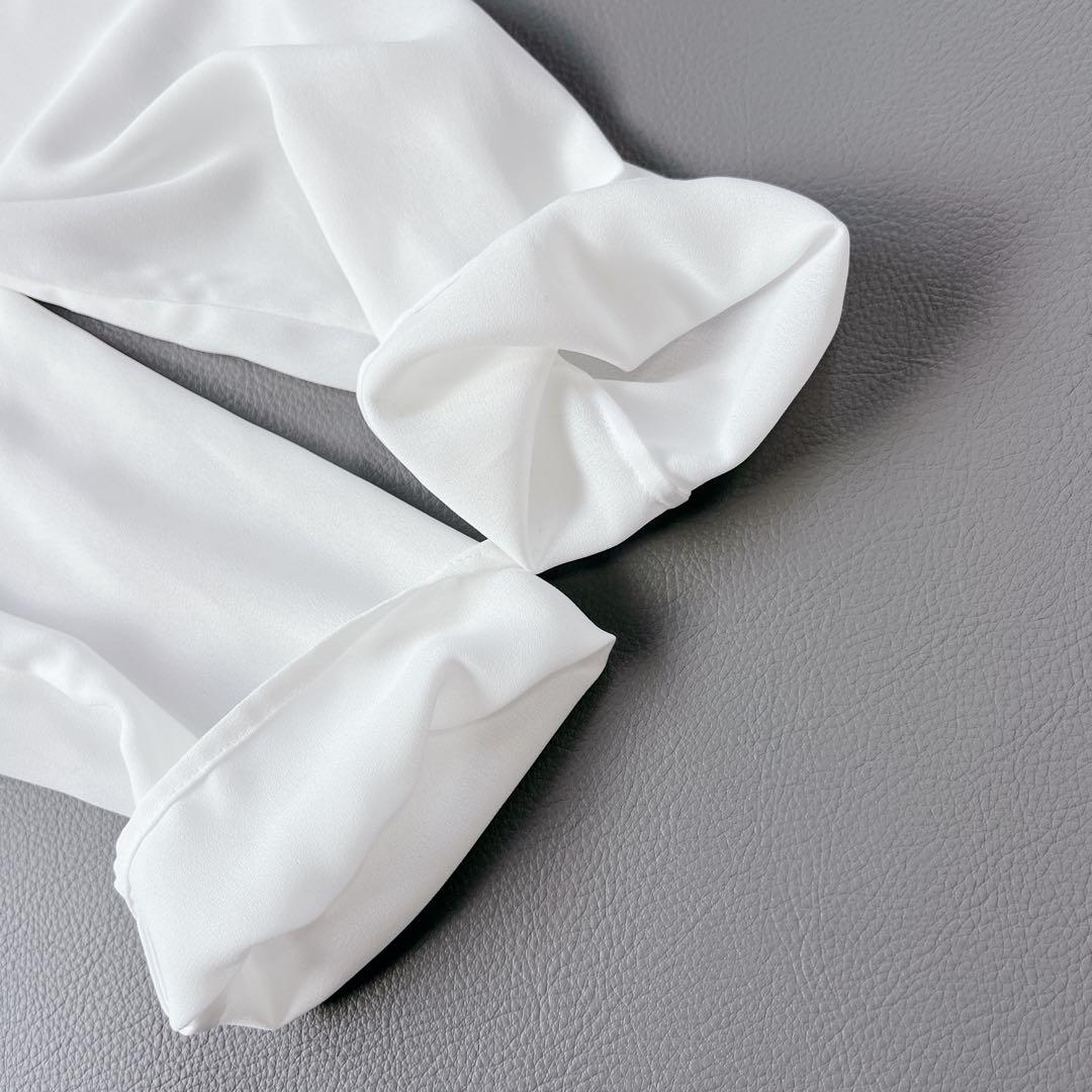 美品✨Theory luxe 近年　ブラウス とろみ M 洗える