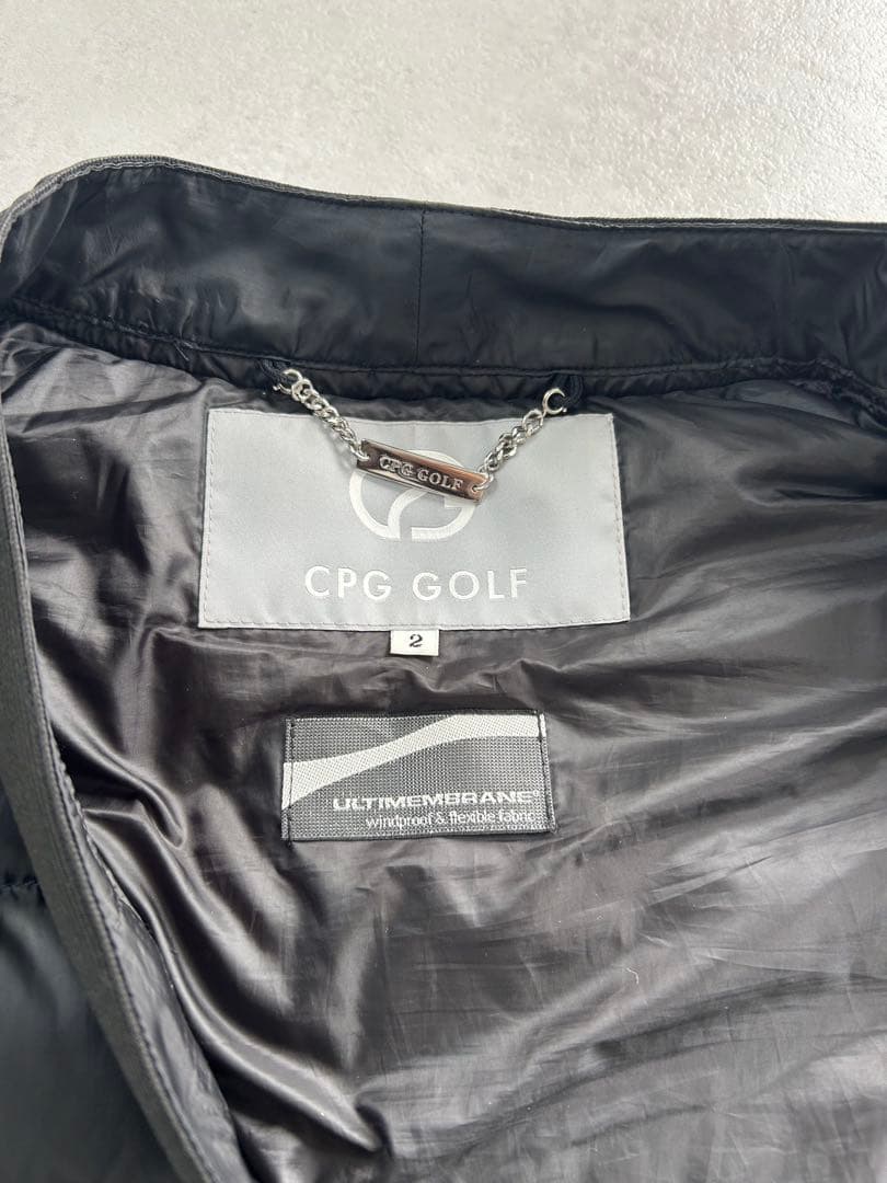 CPG GOLF ブラック ダウンベスト
