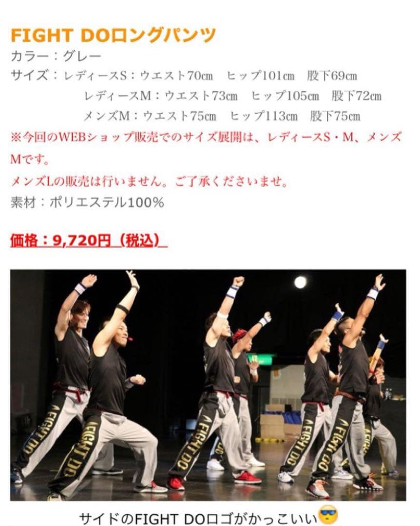 ひ*な様 【美品】希少なグレー！coolな名品《FIGHT DO》ドラゴンパンツ