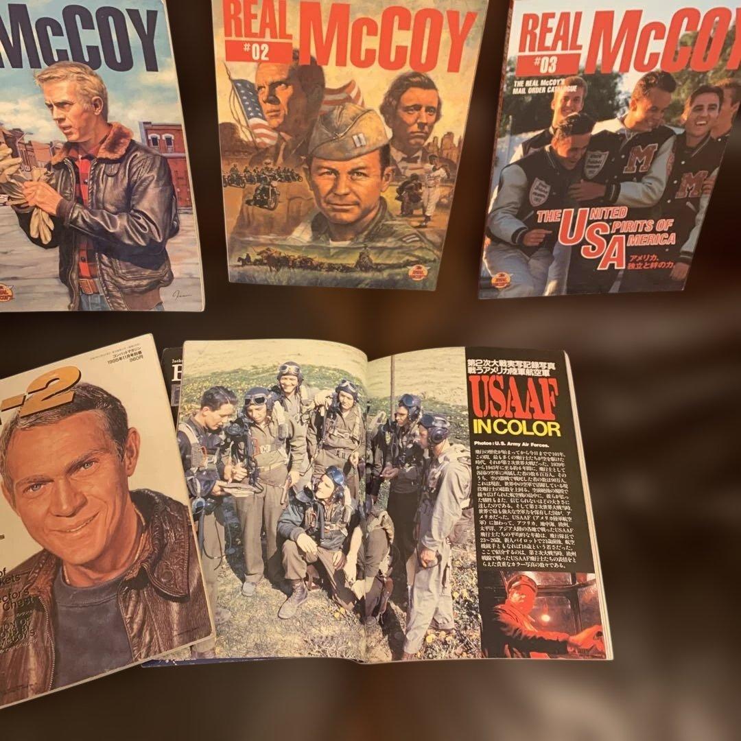 旧マッコイズ90s REAL McCOY #01 .02.03コンバットマガジン