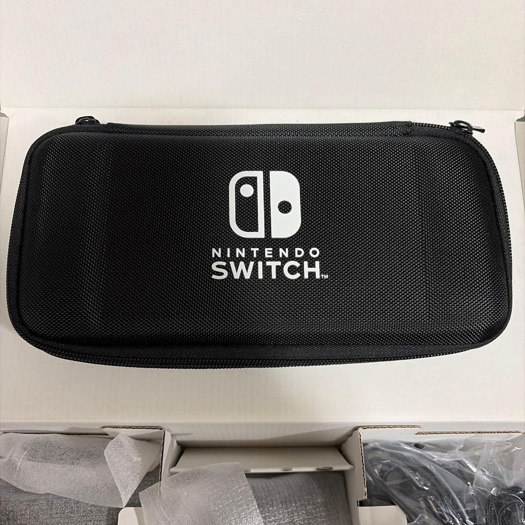 Nintendo Switch 本体 グレー 2019年版　ケース付き