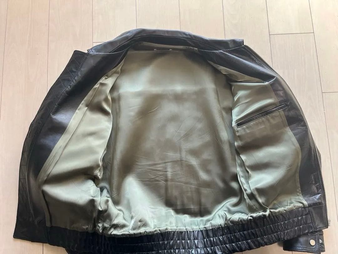 ice&techno レザージャケット 13万