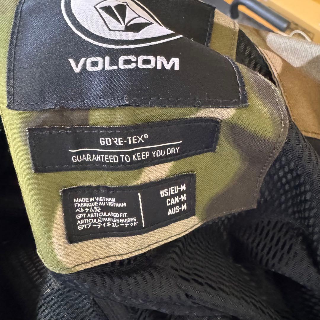 VOLCOM GORE-TEX ビブパン 迷彩柄