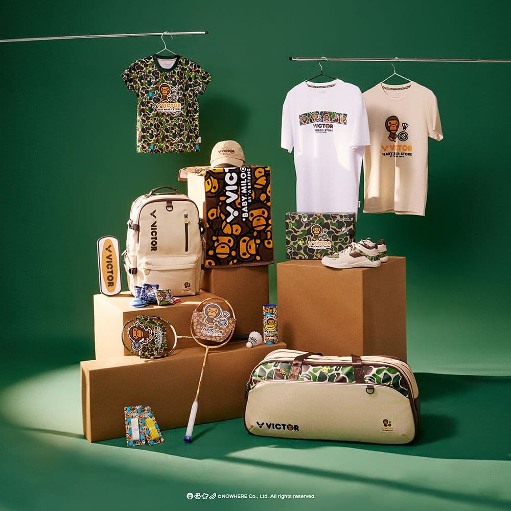 【限定希少】Victor × Baby Milo バドミントントーナメントバッグ