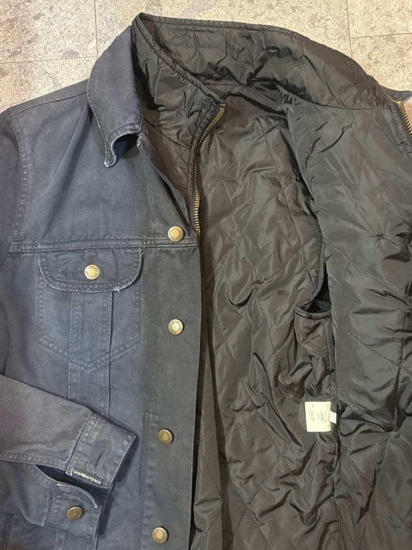 DOLCE&GABBANA ライナー付きデニムブルゾン 46 Mドルガバ