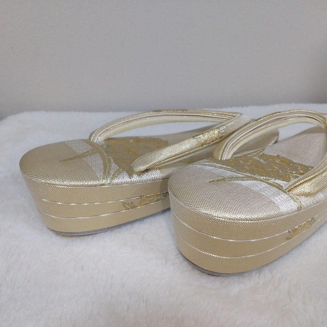 和装　バッグ　草履　セット ゴールド系　フォーマル　七五三　結婚式