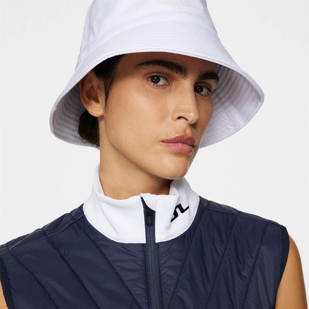 J.Lindeberg Bucket Hat White ハット