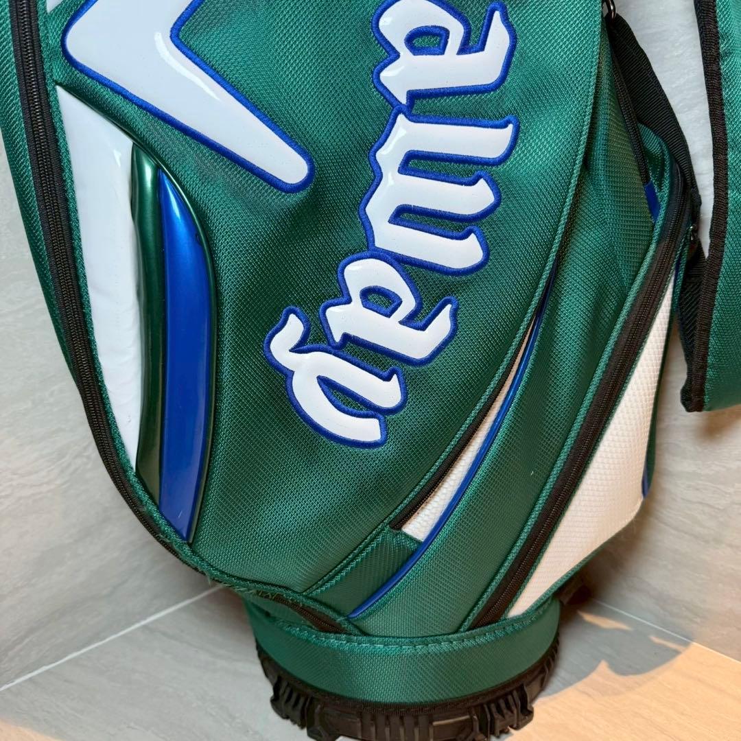 callaway キャロウェイ キャディバッグ　グリーン　8.5型
