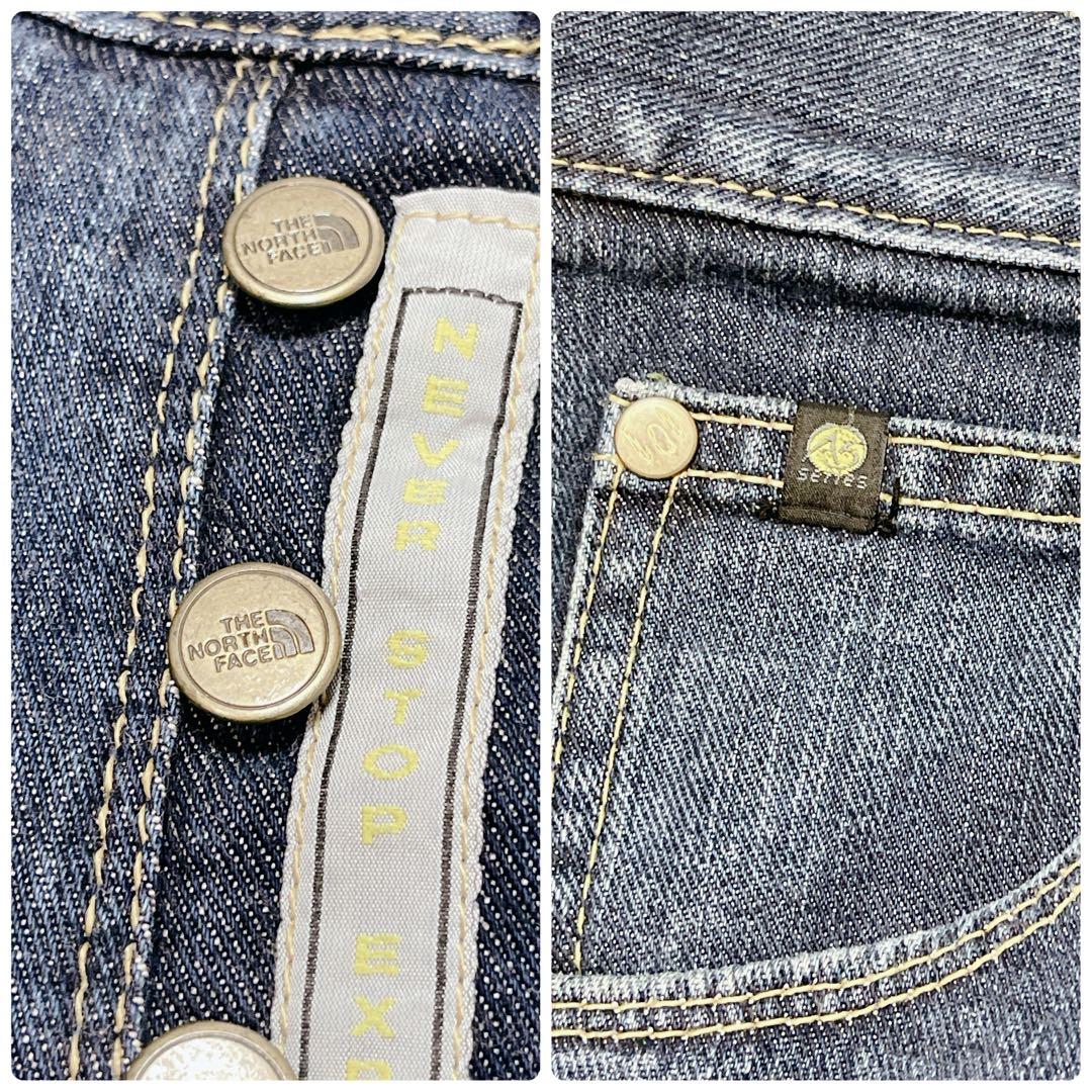 【廃盤・希少】THE NORTH FACE A5 JEAN ボタンフライ W32