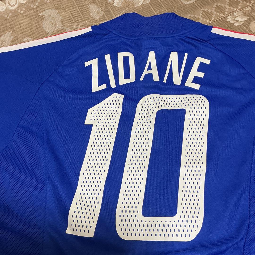 ジダン　レプリカ　ユニフォーム　サッカー2002 Ｗ杯　日本サイズ0