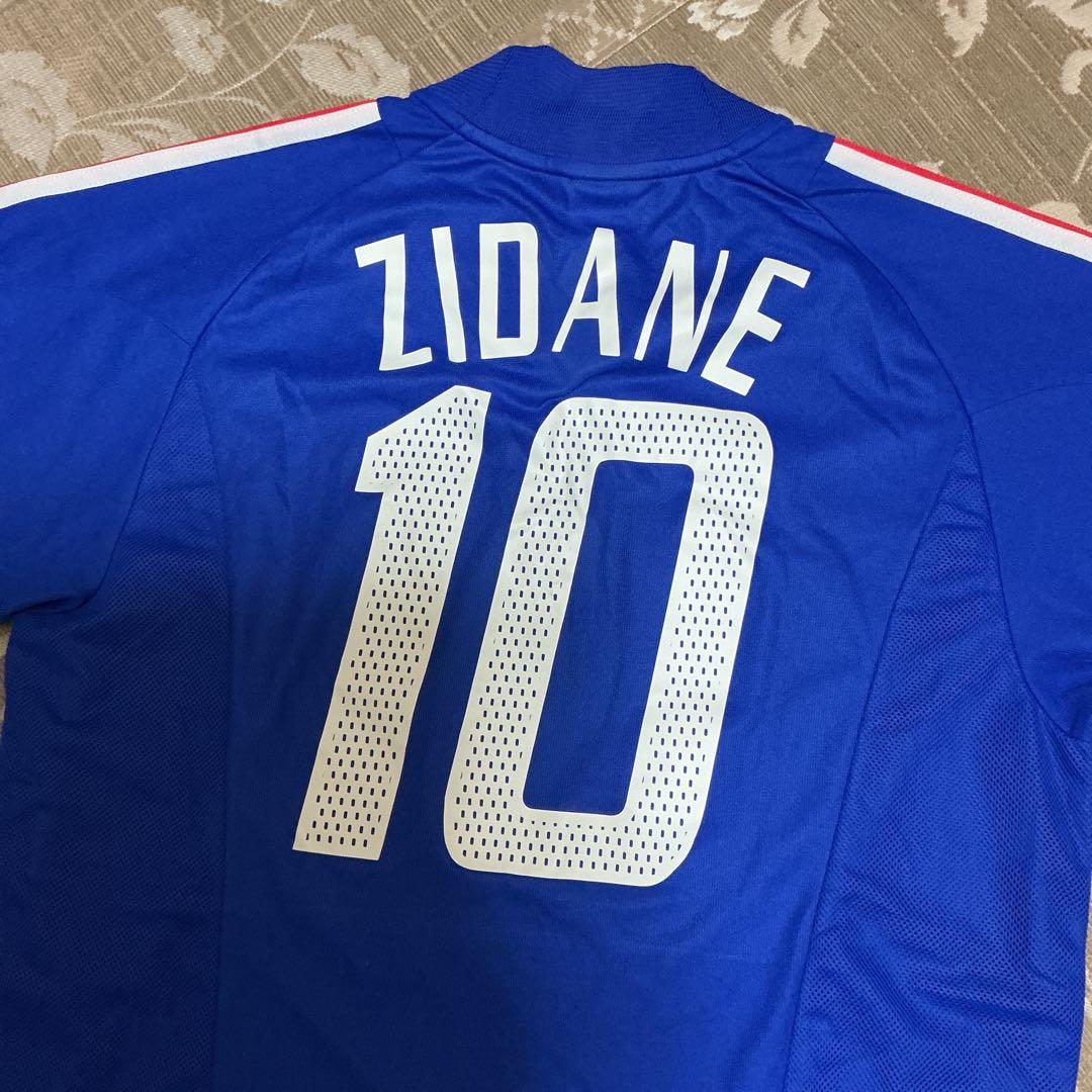 ジダン　レプリカ　ユニフォーム　サッカー2002 Ｗ杯　日本サイズ0