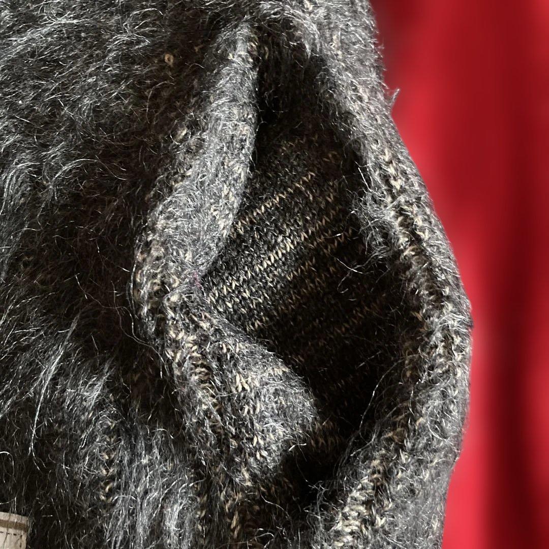 Maison ミハラヤスヒロ モヘアニットベスト　未使用品 フリーサイズ