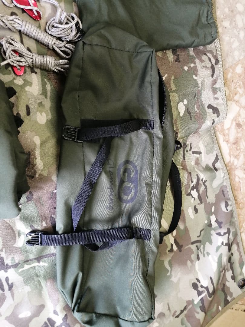 GoGlamping ゴーランピング レクタタープ 3.5m　オリーブグリーン