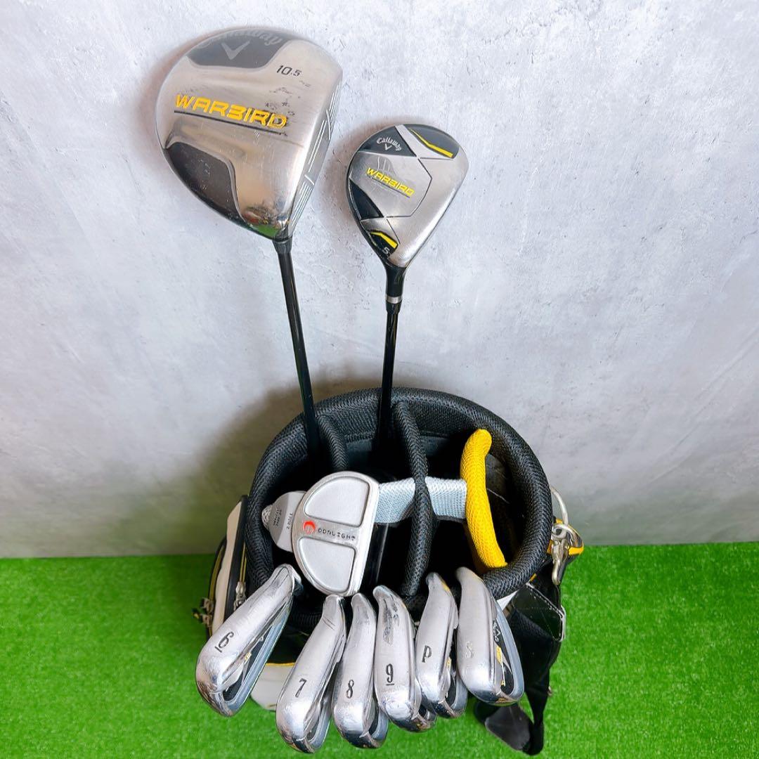 キャロウェイ ウォーバード 9本セット メンズゴルフ 初心者 入門