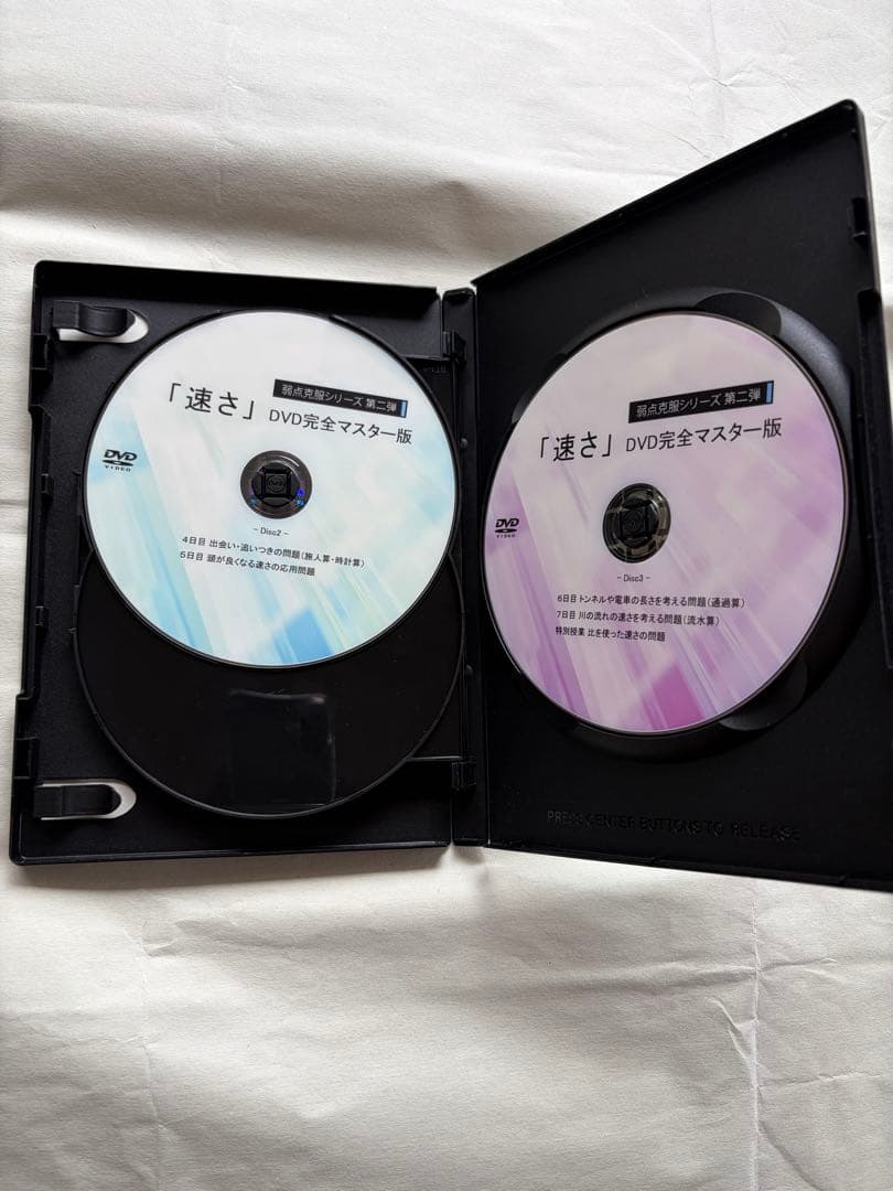 中学受験 弱点克服シリーズ 第一弾 第ニ弾DVD教材セット