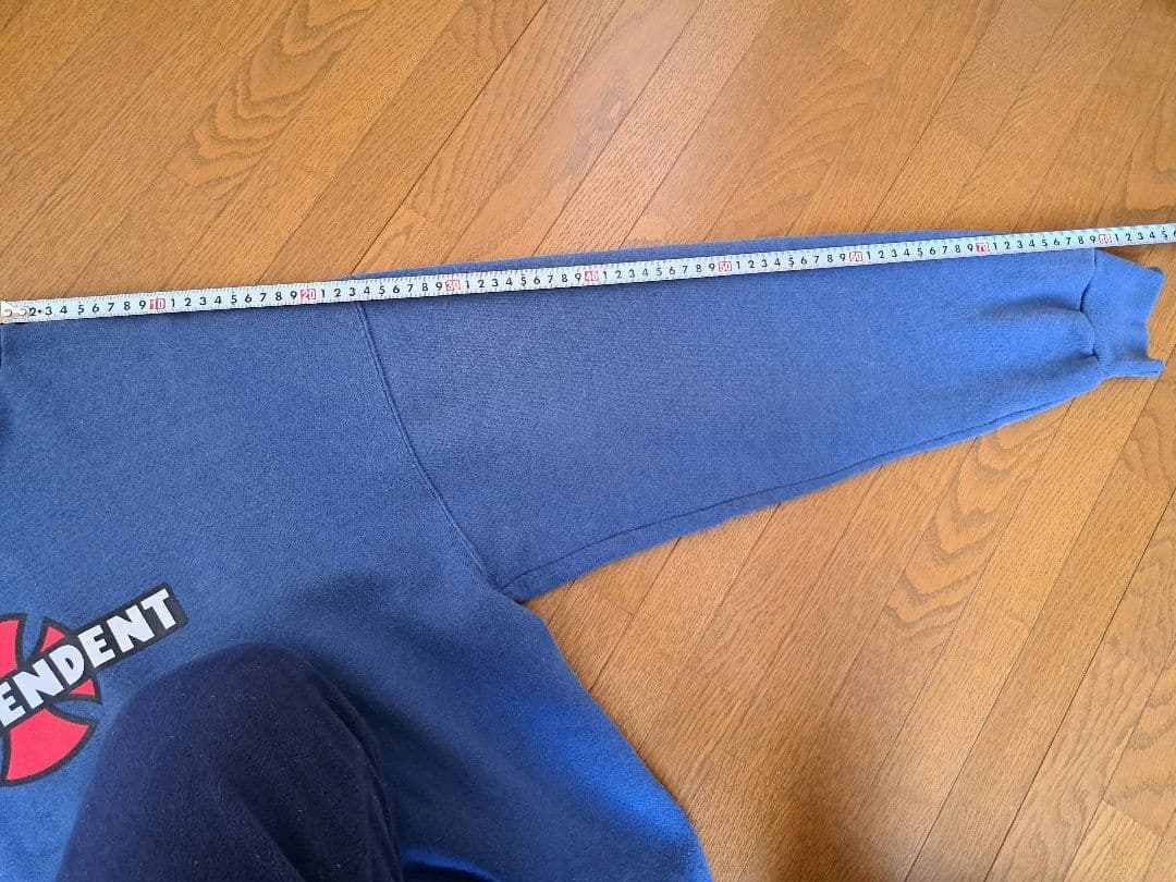 Independent ブルー パーカー XL　オールド