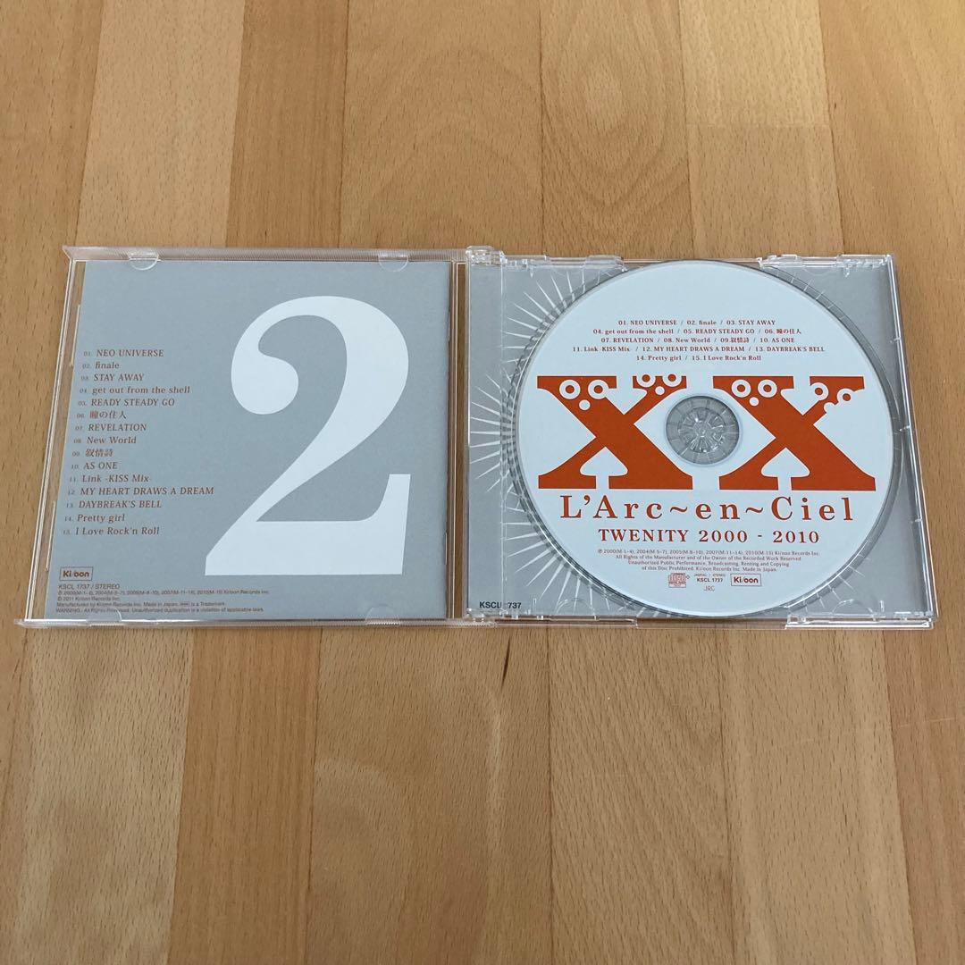 『美品』 L'Arc〜en〜Ciel　TWENITY　3点セット