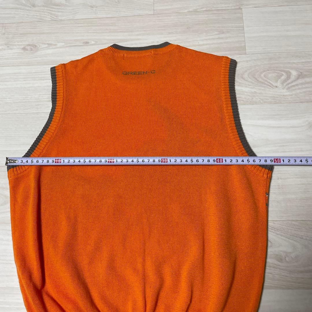 GREEN CLUBS グリーンクラブ オレンジ ベスト サイズ1