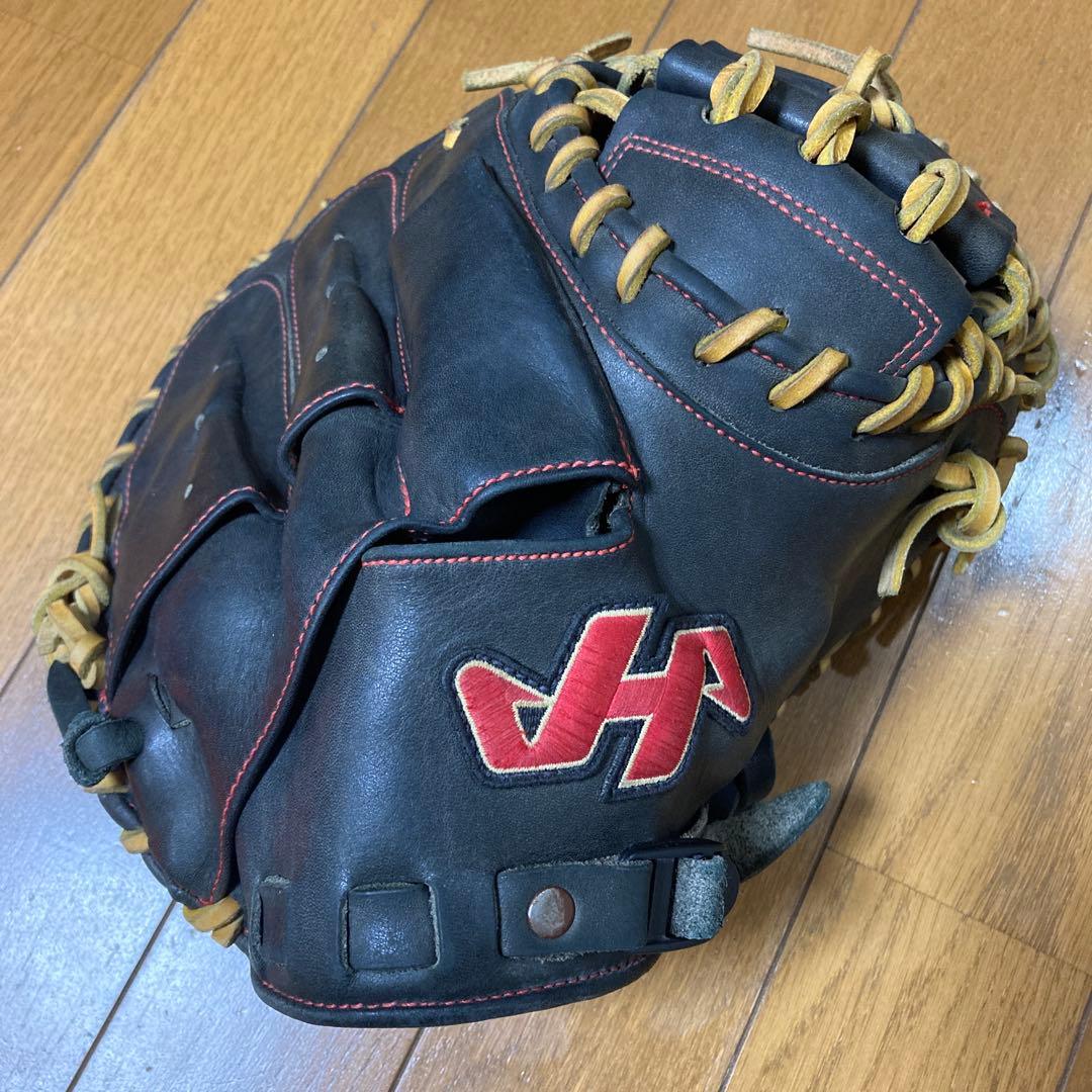 キャッチャーミット⭐︎ハタケヤマ⭐︎少年軟式用⭐︎袋付き