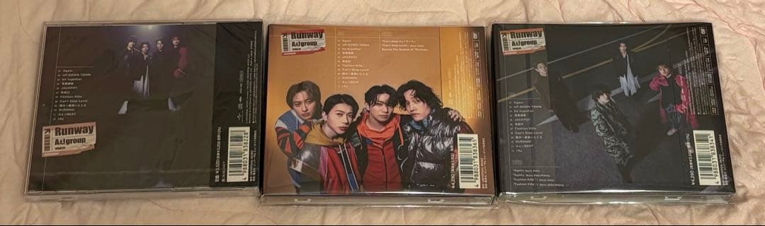 Aぇ!group 2ndアルバム「Runway」初回A,B,通常盤3点セット