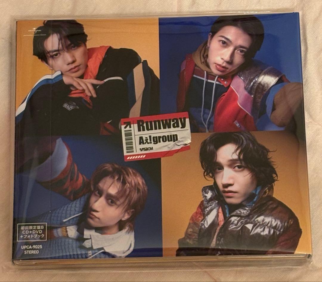 Aぇ!group 2ndアルバム「Runway」初回A,B,通常盤3点セット