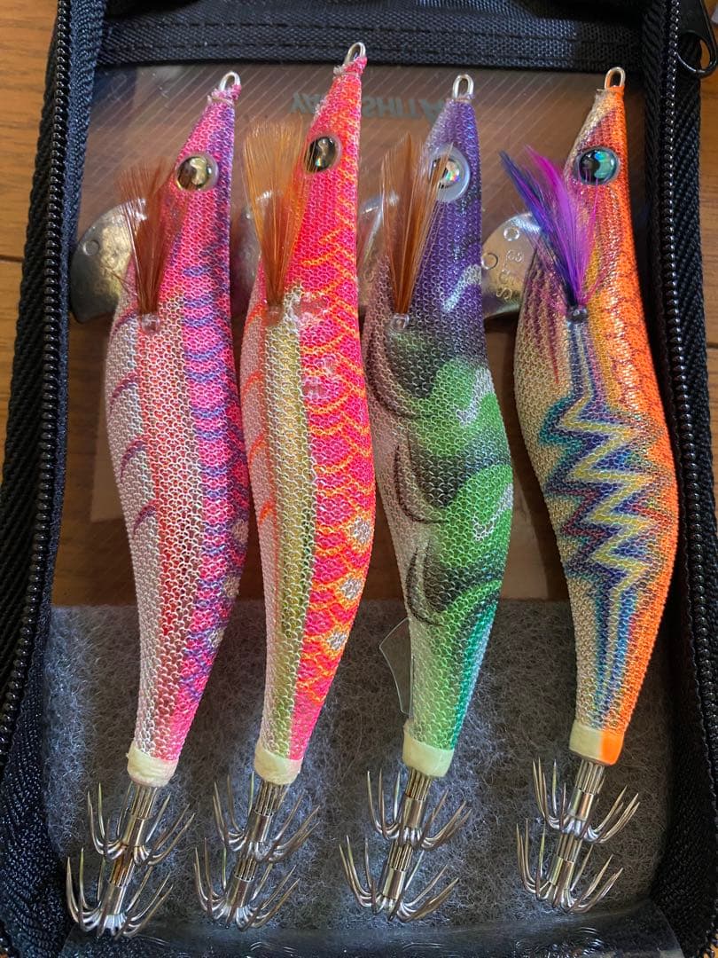 エギングセット　21エメラルダスmx 20ルビアス ヤマシタ　エギ王