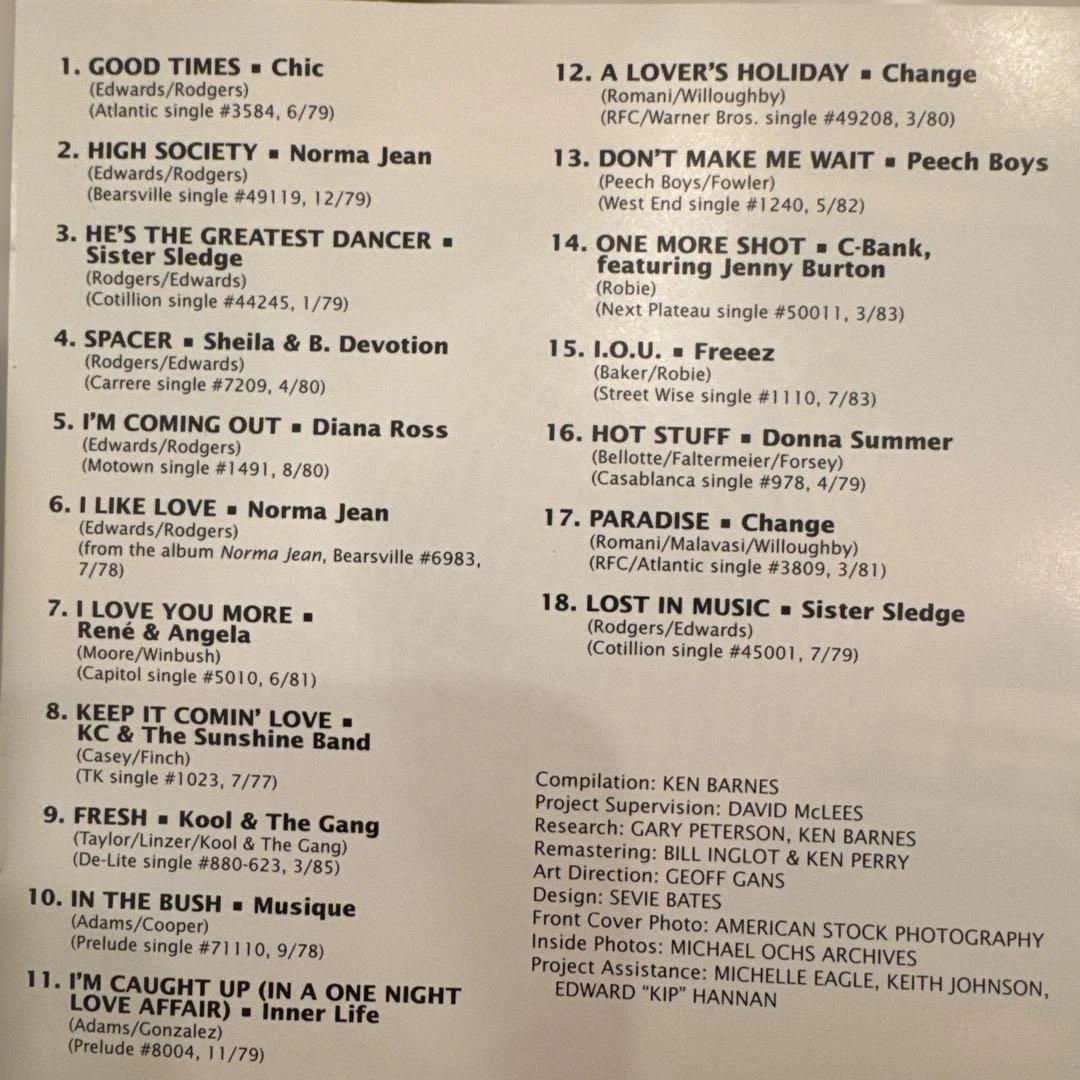 THE DISCO YEARS 4セット