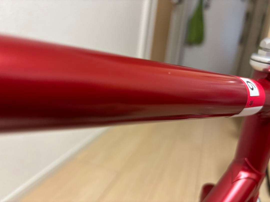 Panasonic パナソニック 競輪フレーム ディープレッド ピスト njs