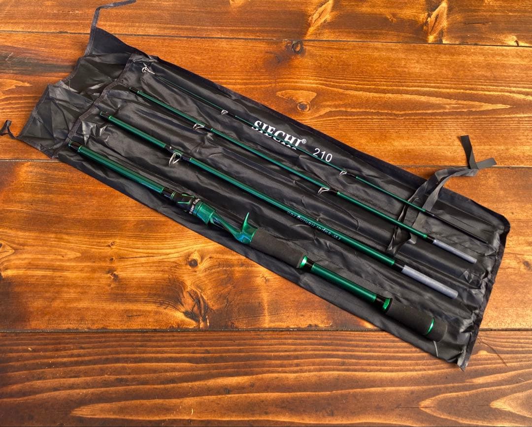 新品未使用　カーボンロッド　C704M ベイトロッド 7ft パックロッド　バス