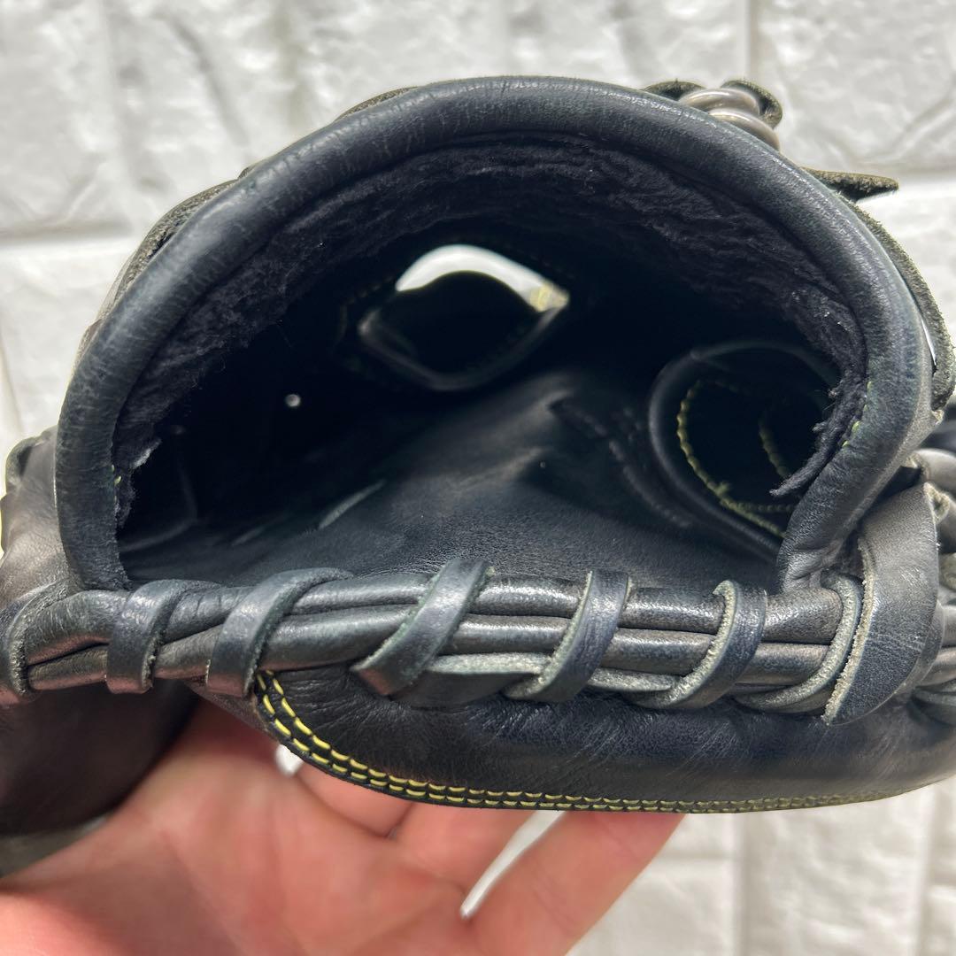 【美品】野球 グローブ 軟式 キャッチャーミット ZETT