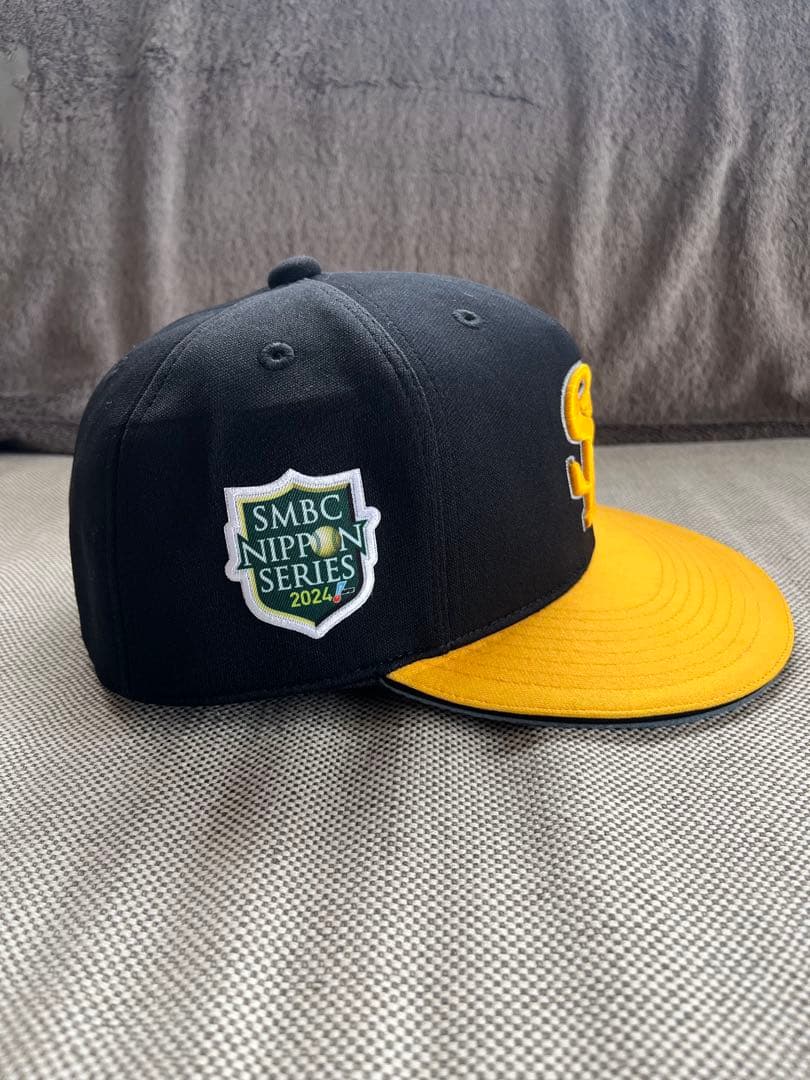 ソフトバンク　ヘルナンデス選手着用　2024年日本シリーズ　選手支給キャップ帽子