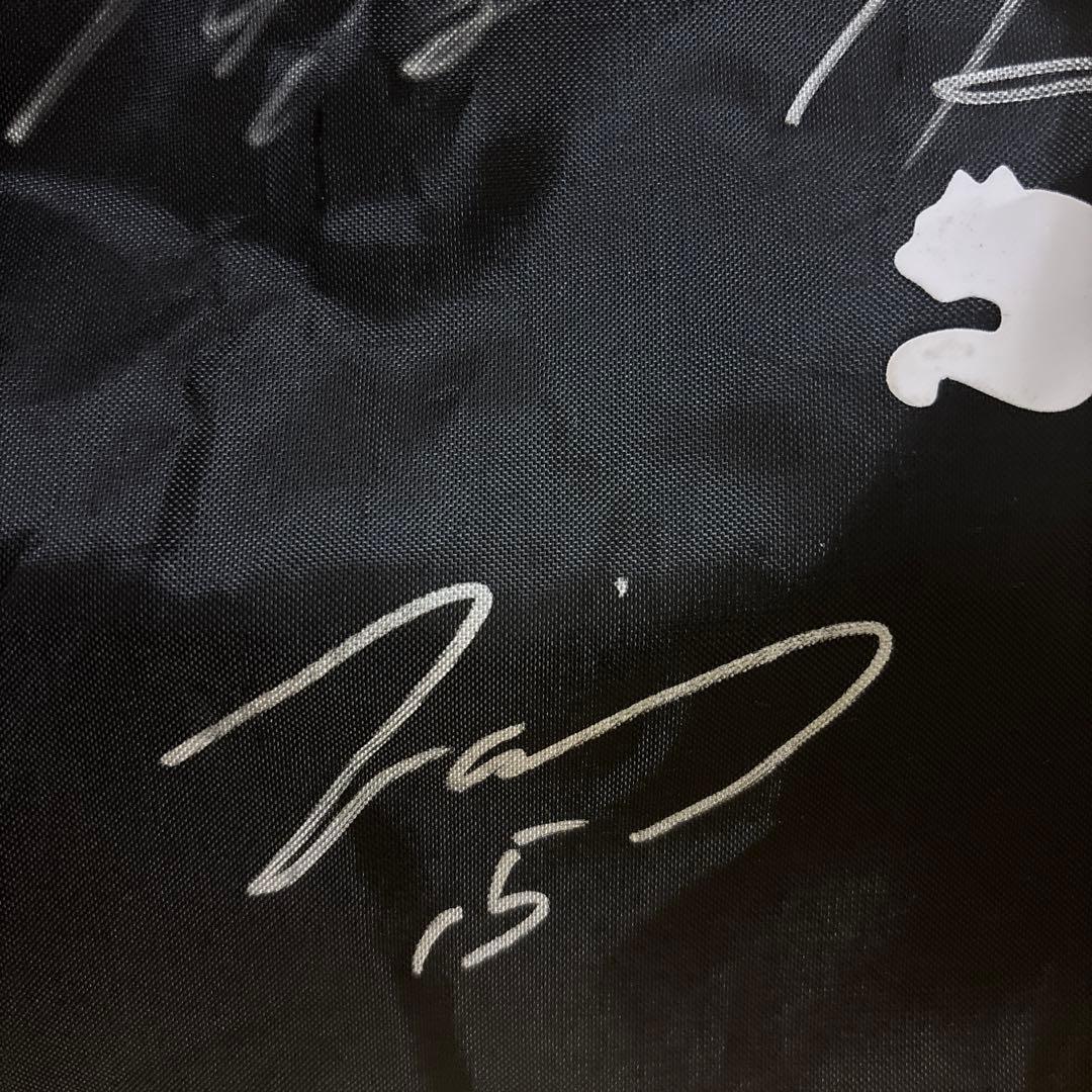 【美品】川崎フロンターレ 三笘薫、旗手怜央選手等サイン入りミニバック