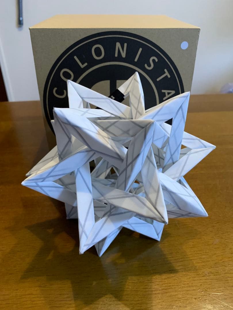 gennki 　COLONISTA 星型ランタンアクセサリー ホワイト