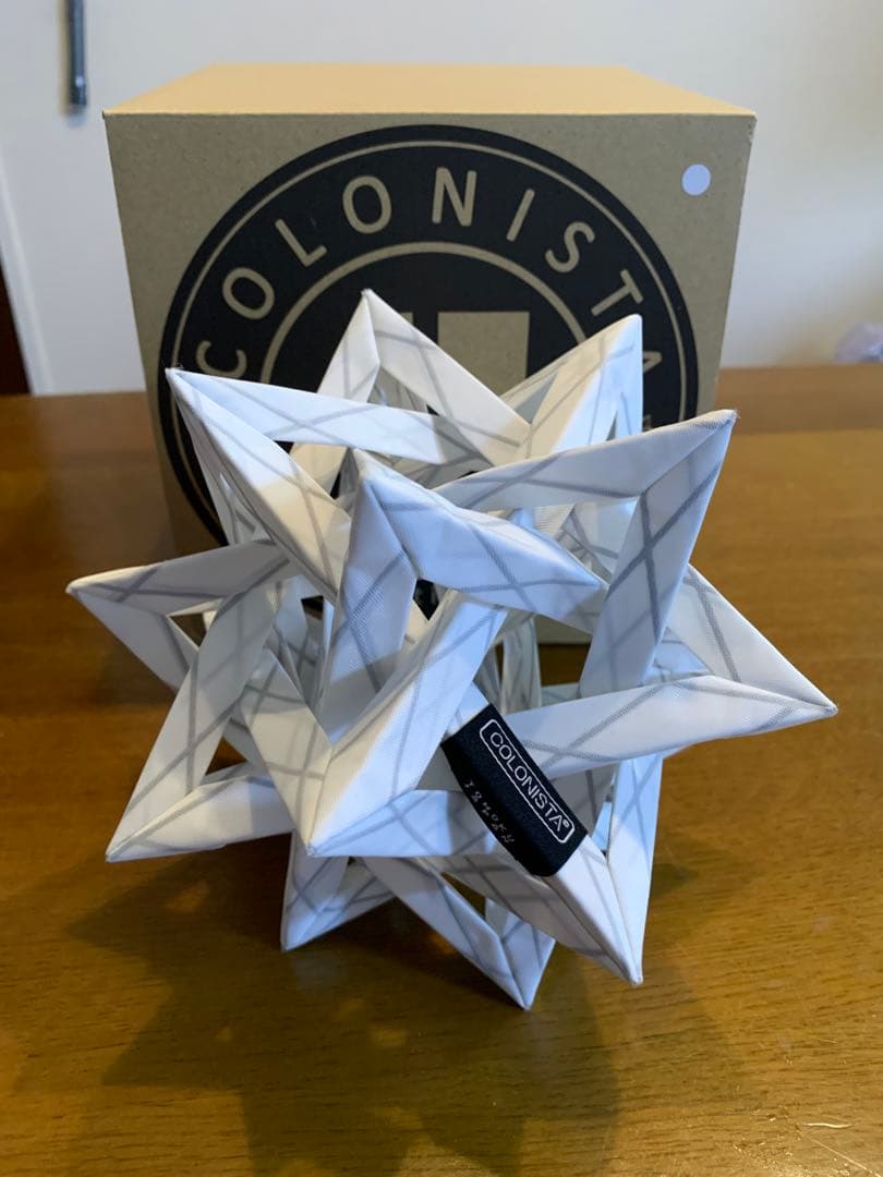 gennki 　COLONISTA 星型ランタンアクセサリー ホワイト