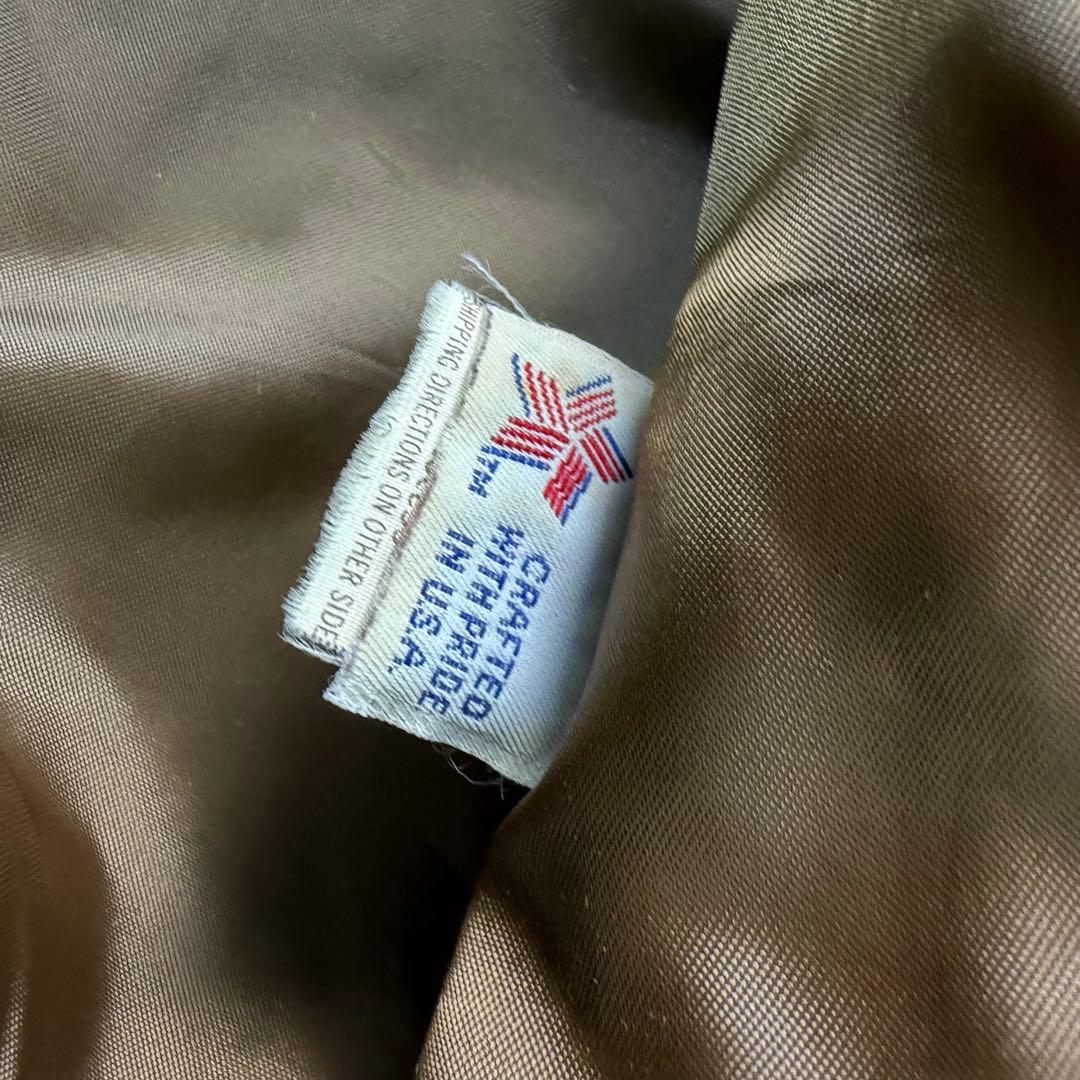 雰囲気抜群✨【米国製】schott A-2 レザージャケット 40size