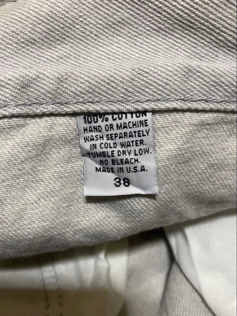 90年代 SOLO SEMORE バギーパンツ W38 グレーデニム