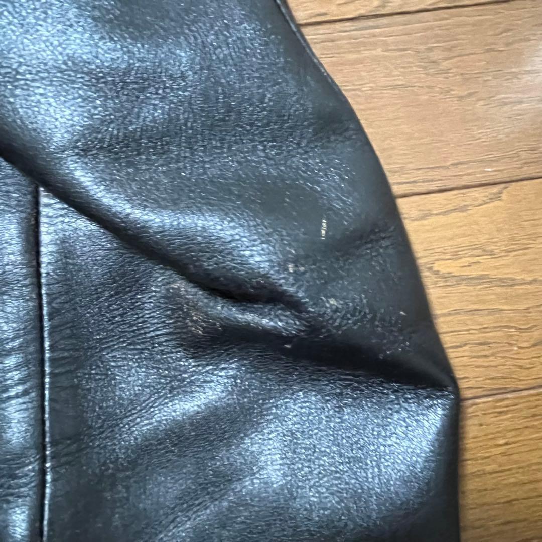 ジャケット・アウター Dry Bones Horse Hide Motorcycle Jacket